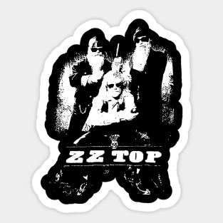 ZZ Top - vintage style Sticker